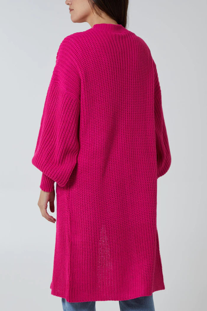 PINK CARDIGAN ONE SIZE 10-20