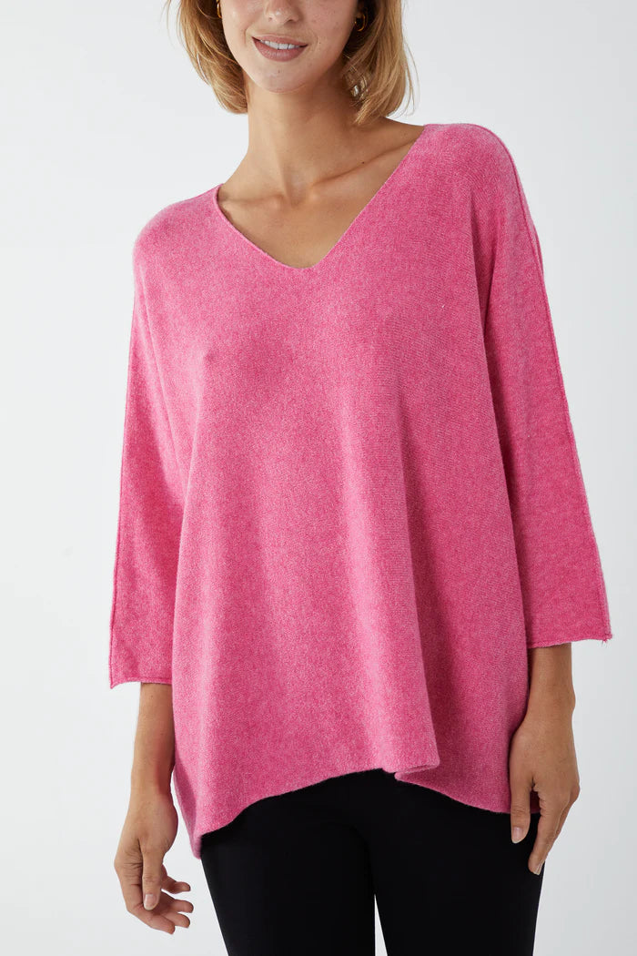 PINK CLASSIC JUMPER ONE SIZE 12-24