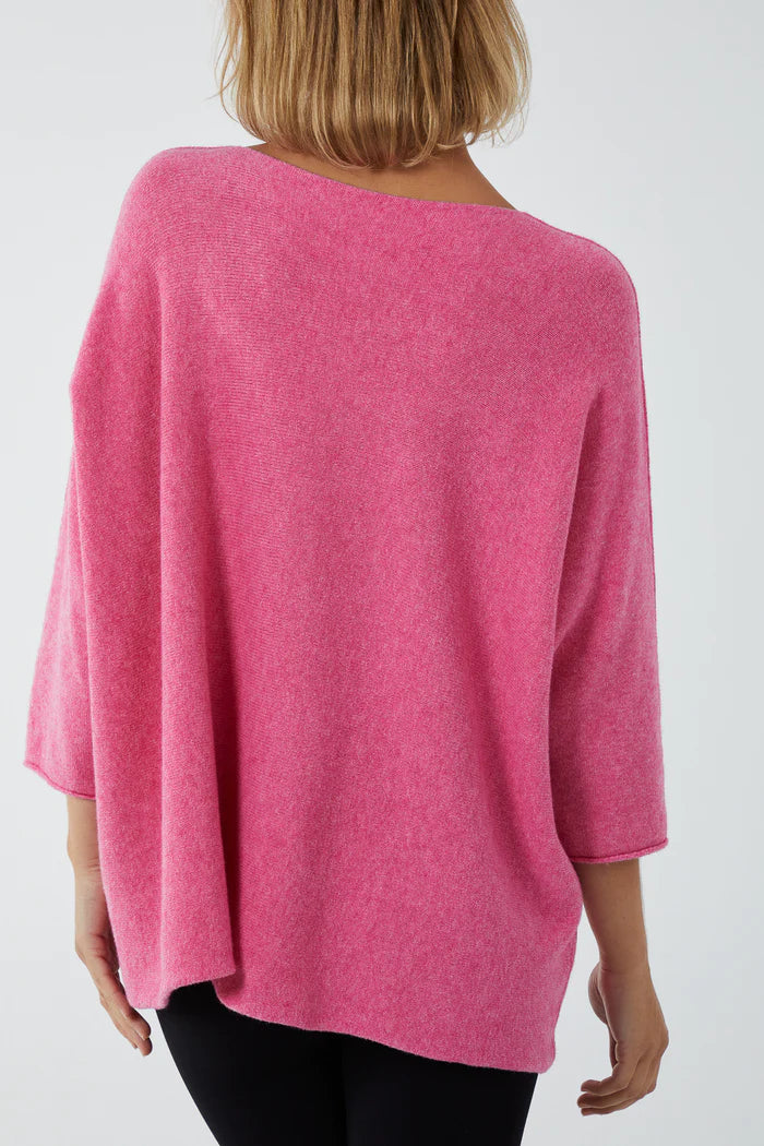 PINK CLASSIC JUMPER ONE SIZE 12-24