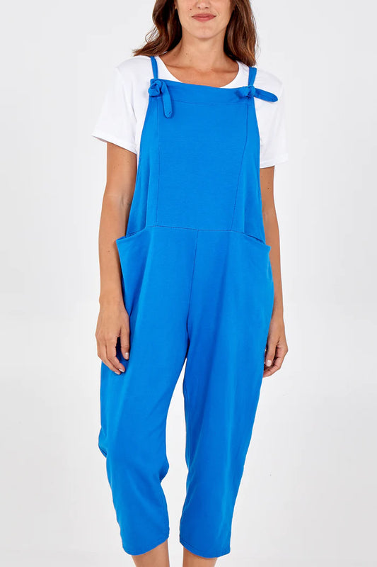 BLUE DUNGAREES ONE SIZE 10-18