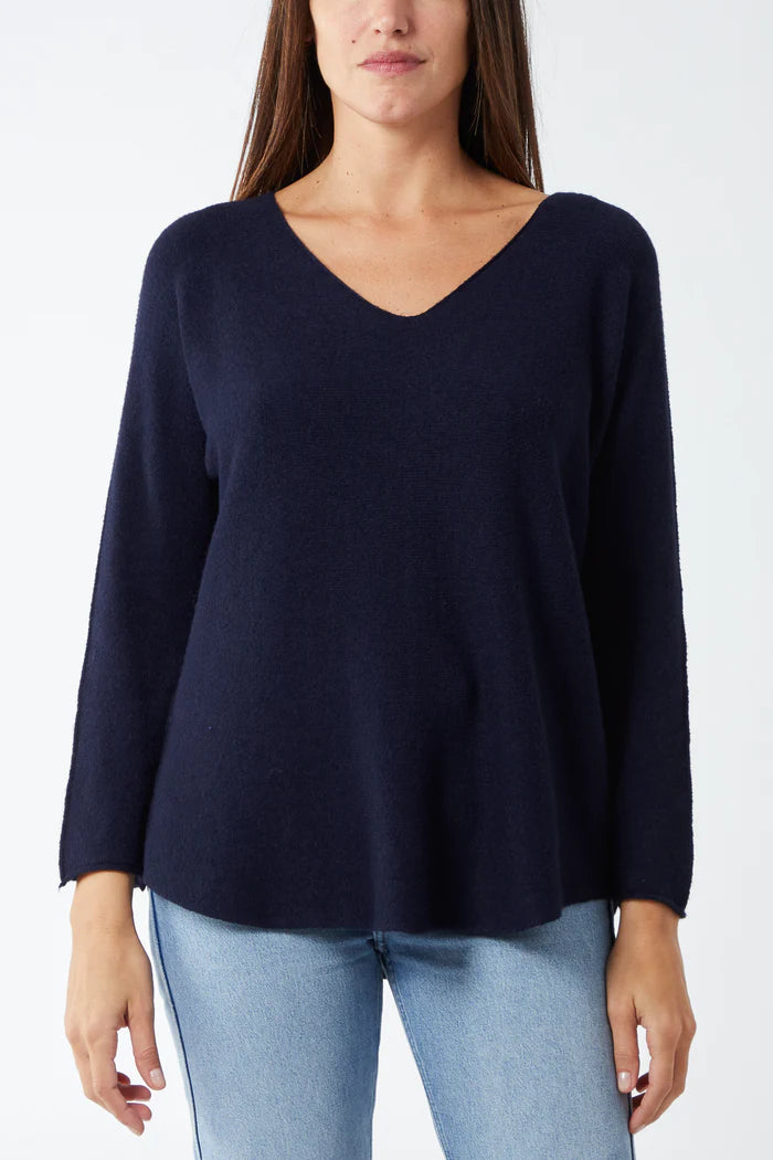 NAVY CLASSIC JUMPER ONE SIZE 10-16